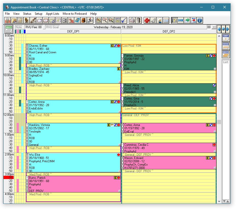 How to Schedule a Perfect Day Dentrix Enterprise Blog