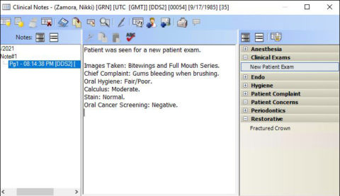 Clinical Notes Made Easy | Dentrix Enterprise Blog